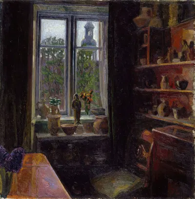 Interior from Copenhagen by Торвальд Эрихсен, 1900 — digital art print download