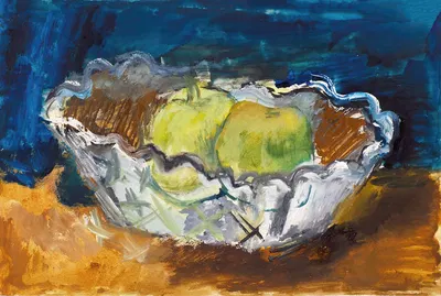 Apples in a Bowl by Вера Михайловна Ермолаева — digital art print download