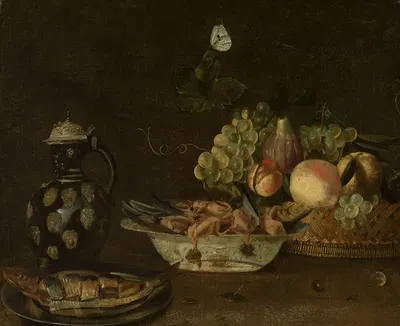 Still life with a herring by Alexander Adriaenssen — digital art print download