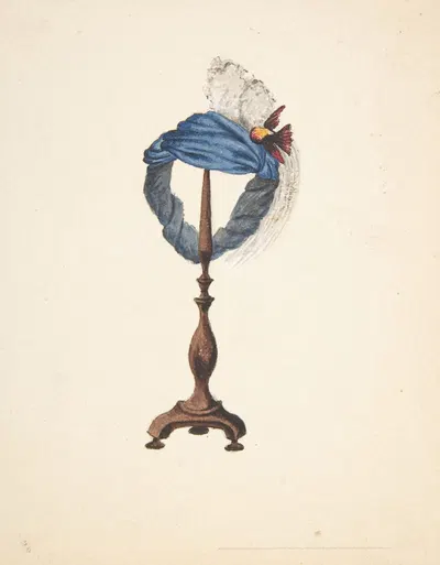 A Hat on a Stand by Auguste Félix — digital art print download