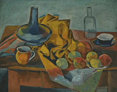 Still Life With Fruit by Богумил Кубишта, 1909 — digital art print download