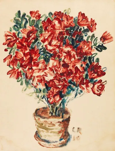 Azalee by Christian Rohlfs, 1910 — digital art print download