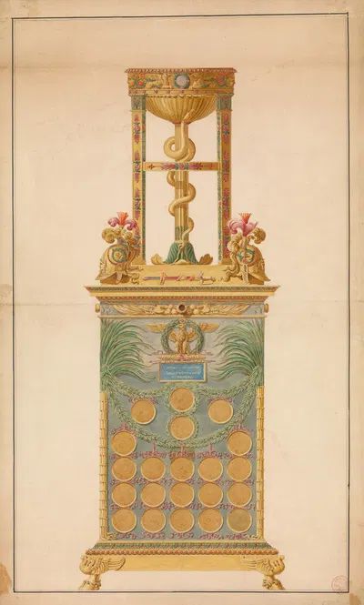 A Medal Cabinet For Napoleon by Jean Guillaume Moitte — digital art print download