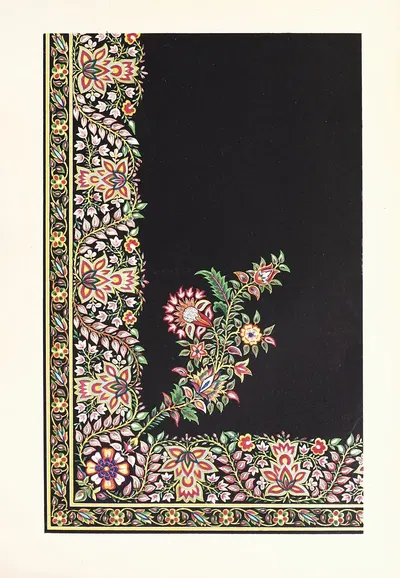 Индийский вышитый атласный фартук. by Джон Чарльз Робинсон, 1858 — digital art print download