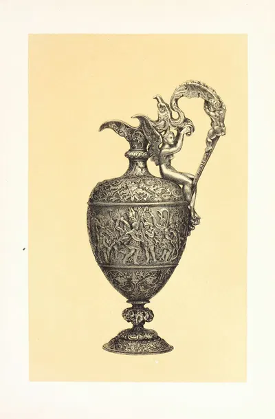 Серебряный кувшин by Джон Чарльз Робинсон, 1858 — digital art print download