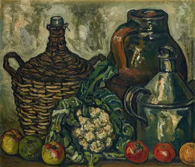 Bodegón De La Coliflor by Хосе Гутьеррес Солана — digital art print download