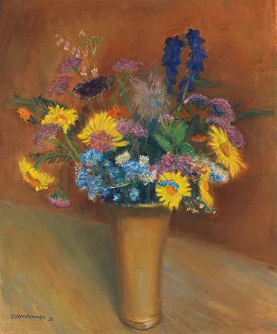 Sommerblumenstrauß by Отто Модерсон, 1933 — digital art print download