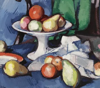 Still Life Of Fruit by Самуэль Джон Пепло — digital art print download