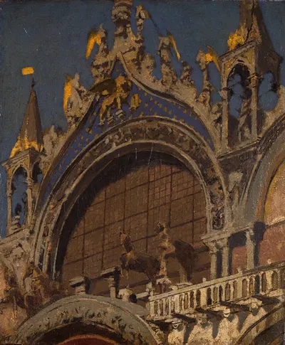 The Horses of St Mark's, Venice by Walter Richard Sickert — digital art print download