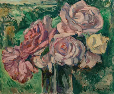Roses by Emile Othon Friesz — digital art print download