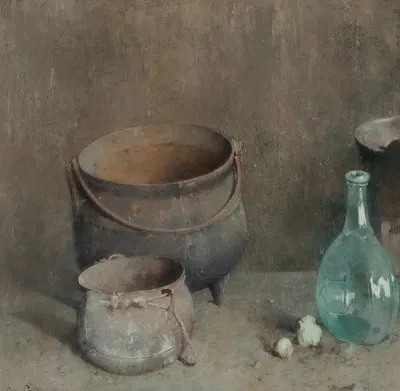Hearthstone by Emil Carlsen, 1922 — digital art print download