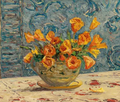 Vase de fleurs by Максим Мофра — digital art print download