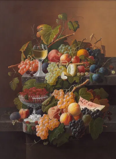 Still Life by Severin Roesen — digital art print download