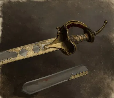 Study of a Sabre by Станислав Хлебовский — digital art print download