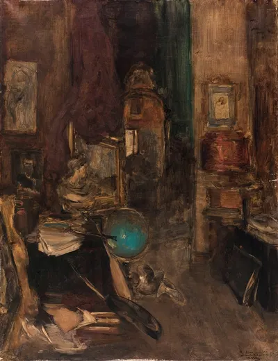 Coin d'atelier, boulevard de Clichy by Антуан Вольон, 1872-1887 — digital art print download