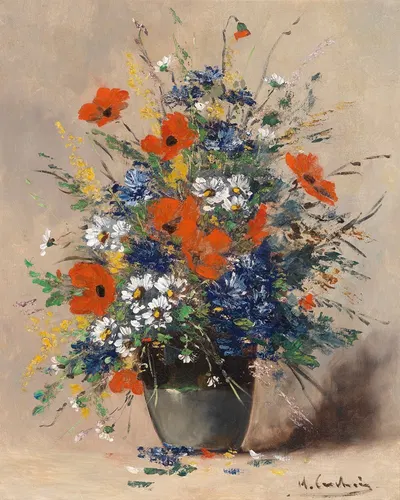 Sommerblumenstrauss by Южен Анри Кошуа — digital art print download