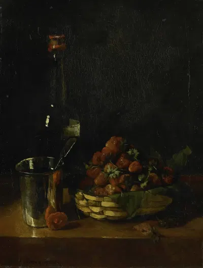 Still life by Франсуа Бонвен, 1871 — digital art print download