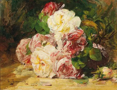Roses V by Жорж Жаннин — digital art print download