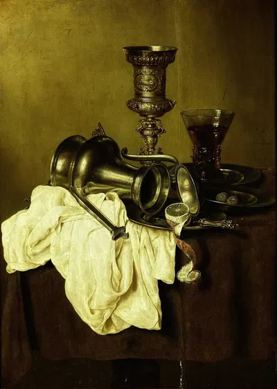 Still Life by Gerret Willemsz Heda, 1642 — digital art print download