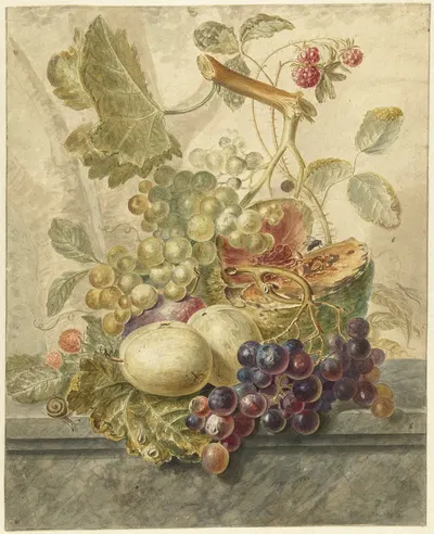 Stilleven met fruit by Hendrik Schwegman, 1771 - 1816 — digital art print download