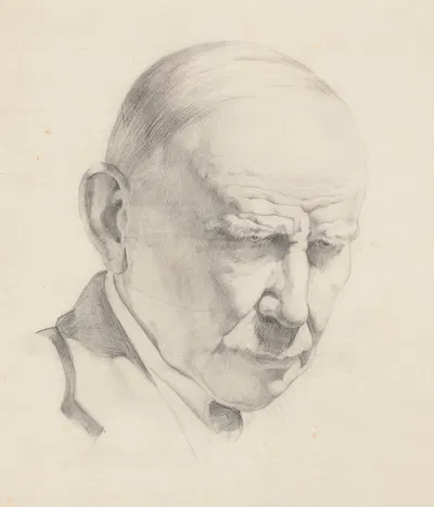 Untitled. (Man's head) by Элизабета Берри — digital art print download