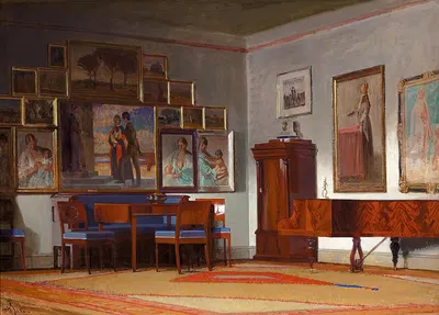 Fra kunstnerens hjem by Кнуд Синддинг, 1925 — digital art print download