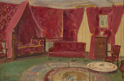 Bonaparte's bedroom by Леон Камир-Кауфман, 1923 — digital art print download