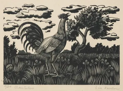 Шантиклер by Эрик Равилиус, 1930 — digital art print download