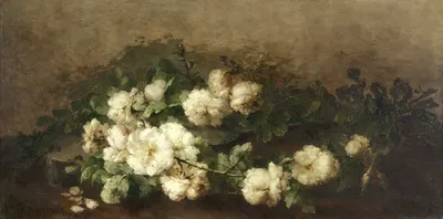 Stilleven met gitaar en rozen by Margaretha Roosenboom, 1880 - 1896 — digital art print download