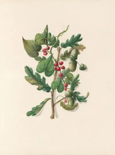The fête of the flowers Pl.16 by Jane Elizabeth Giraud, 1860 — digital art print download