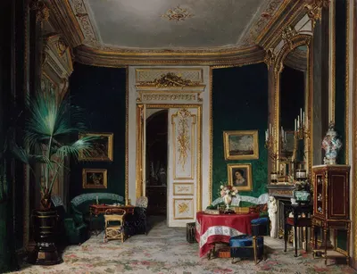 Salon de l'hôtel Wendel, rue de Clichy by Sébastien-Charles Giraud, 1870 — digital art print download