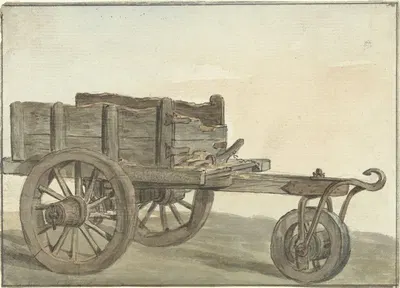 Boerenkar by Симон Андреас Крауз, 1770 - 1825 — digital art print download