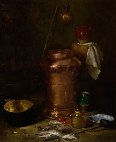 Intérieur de cellier by Антуан Вольон — digital art print download
