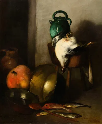 Nature morte by Антуан Вольон — digital art print download