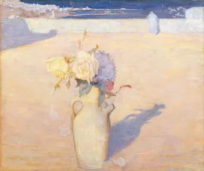 The hot sands, Mustapha, Algiers by Чарльз Кондер, 1891 — digital art print download