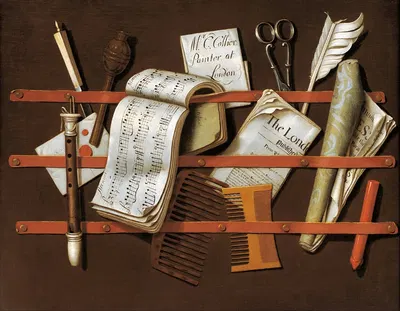 Letter rack by Эдвард Коллиер — digital art print download