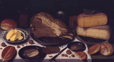 Breakfast by Floris van Schooten, 1615 - 1620 — digital art print download