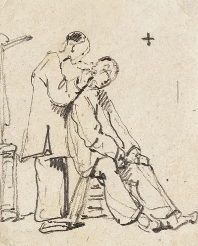 The Ear Specialist by Джордж Чиннери — digital art print download