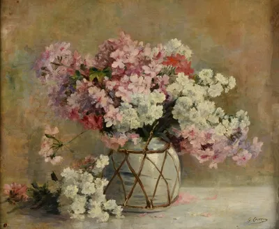 Fleurs by Gaston Lecreux — digital art print download