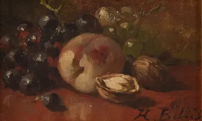 Fruit still life by Hubert Bellis — digital art print download