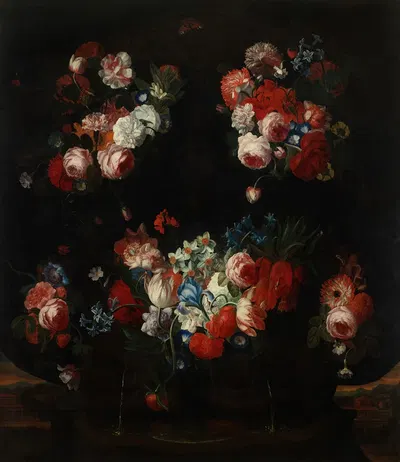 Bloemstuk by Jan Philips van Thielen — digital art print download