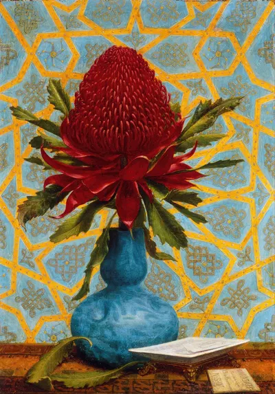 Waratah by Люсьен Анри, 1887 — digital art print download