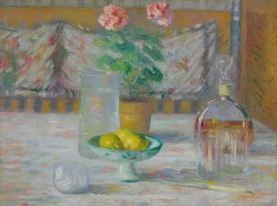 Still Life with Lemons by Теодор Эрл Батлер — digital art print download