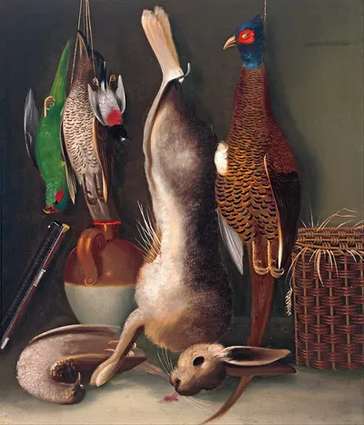 Still life with game by William Buelow Gould — digital art print download