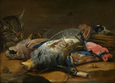 Cat and Dead Game by Carstian Luyckx — digital art print download