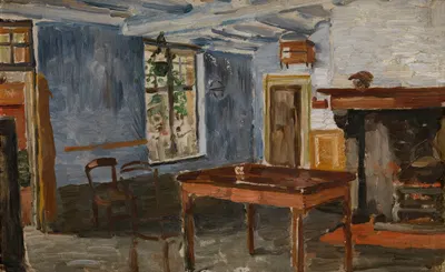 The Blue Tavern by Константин Менье — digital art print download