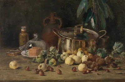 Still Life by Eugeen Joors, 1889 — digital art print download