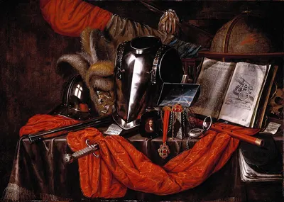 A Vanitas by Evert Collier, 1669 — digital art print download