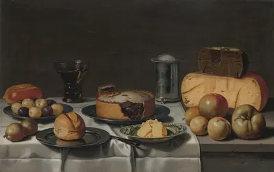 A Dutch Breakfast by Floris van Schooten — digital art print download
