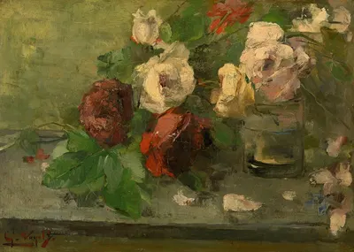Withered Roses by Гийом Вогельс — digital art print download